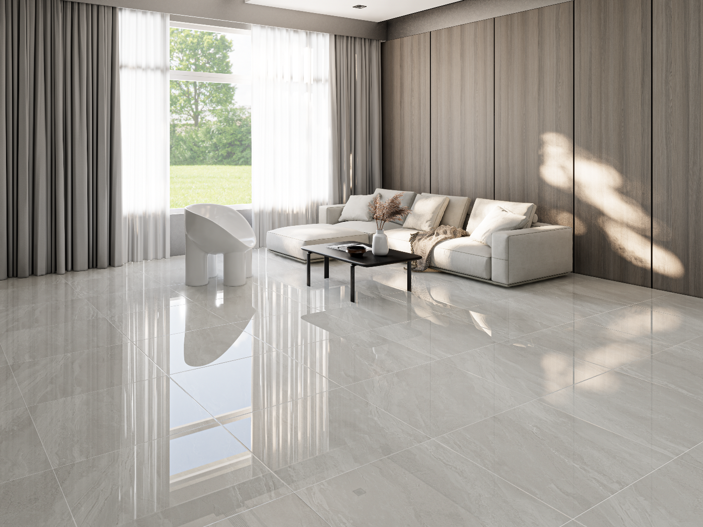Marble Look cho phòng khách